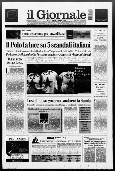 Il giornale : quotidiano del mattino